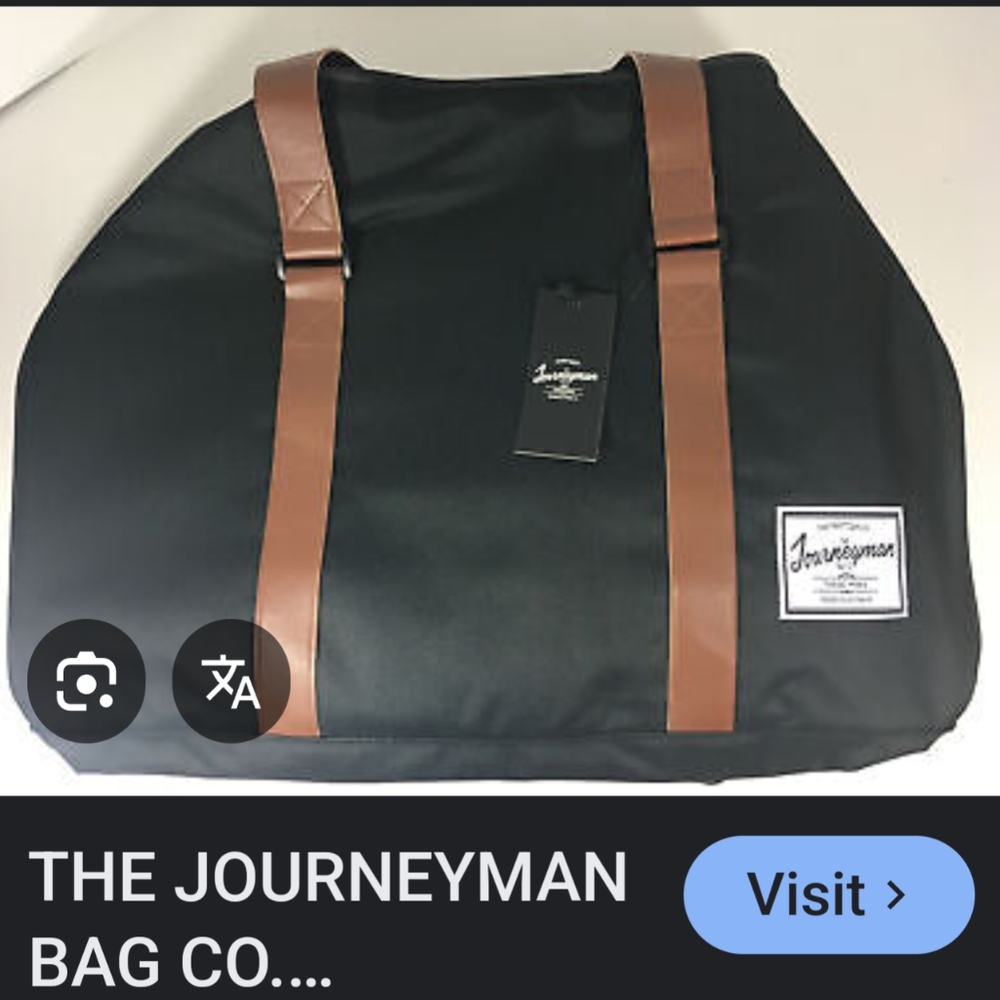 Brand new JOURNEYMAN DUFFLE